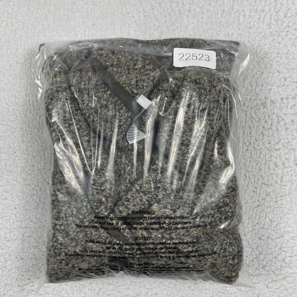 Cabi Sweater Womens XL Tan Gray Shawl Blazer Casual Workwear Office Travel - Picture 12 of 12